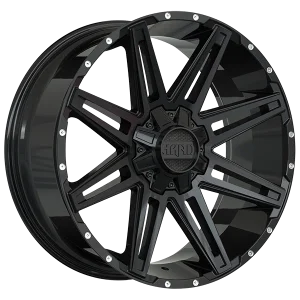 Ruffino Hard – Phantom – Black – 20″x9″ 15mm – All weather Wheels – RUF762002
